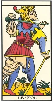 Le Mat — tarot de Marseille