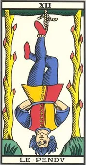 Arcane XII Le Pendu — tarot de Marseille